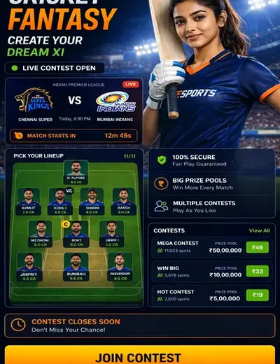 Sambad Results (Sambad Results) fantasy cricket & matchday visual 3